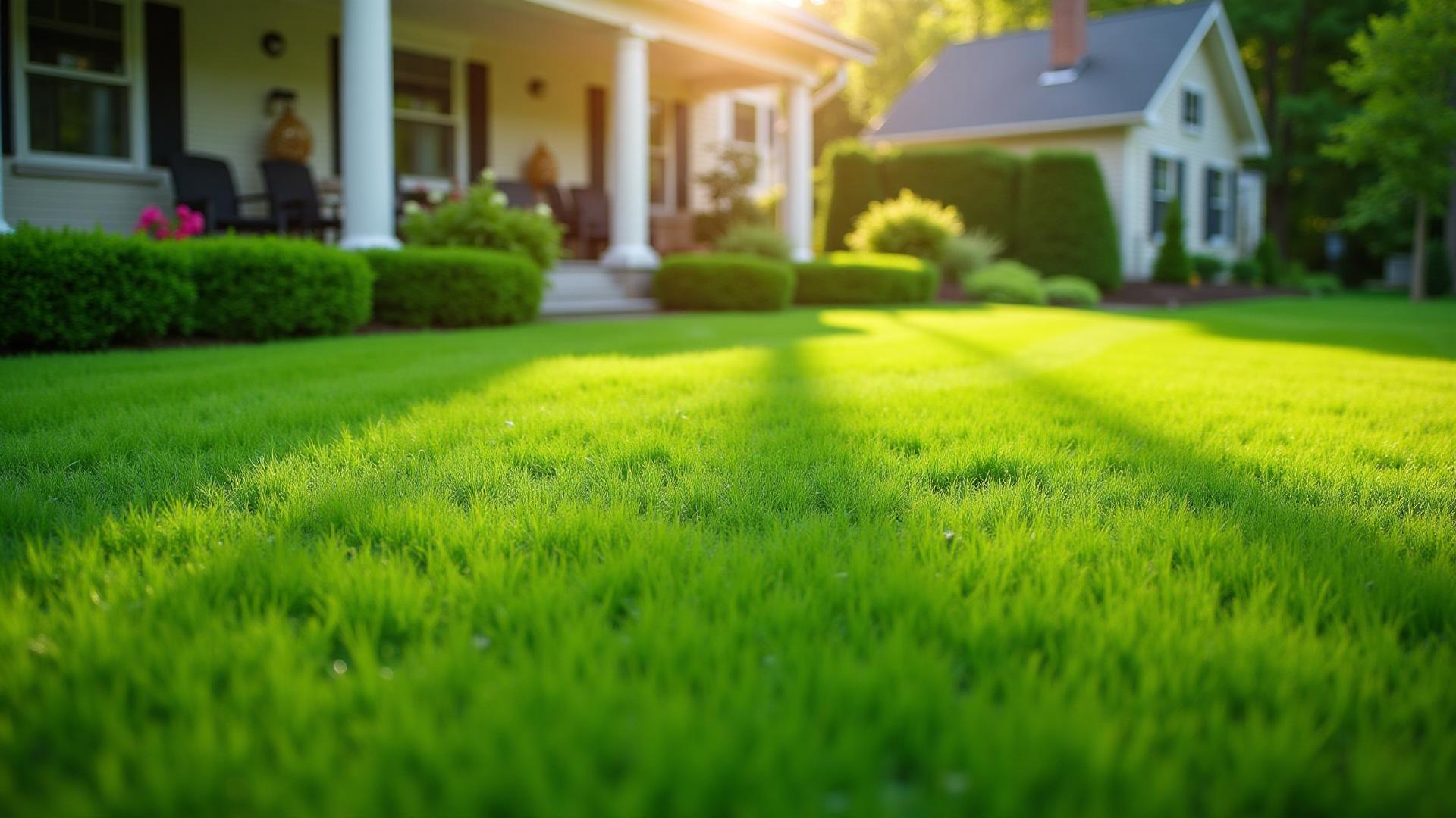 Lawn service hero background